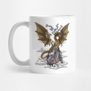 Steampunk Dragon Mug